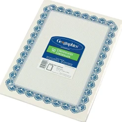 Awards & Certificates*Geopaper Certificates, 8.5" x 11", 50/Pack (GEO22901)