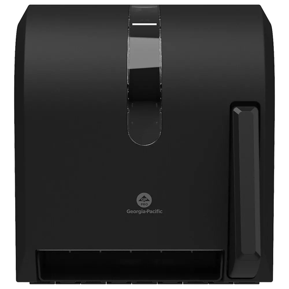 Hardwound Paper Towel Dispenser, Black (54338A )<Georgia-Pacific New