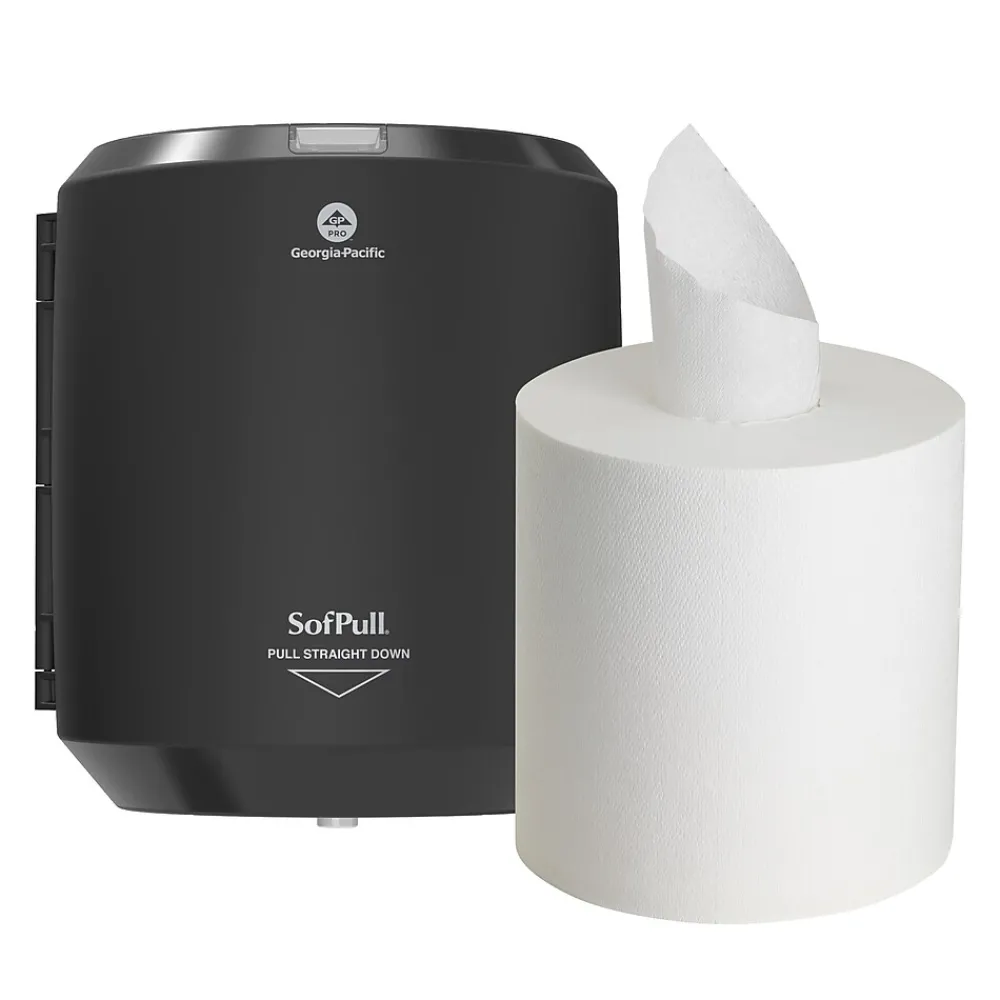 Georgia-Pacific Paper Towel Dispenser Kit, Black (58206B)<SofPull