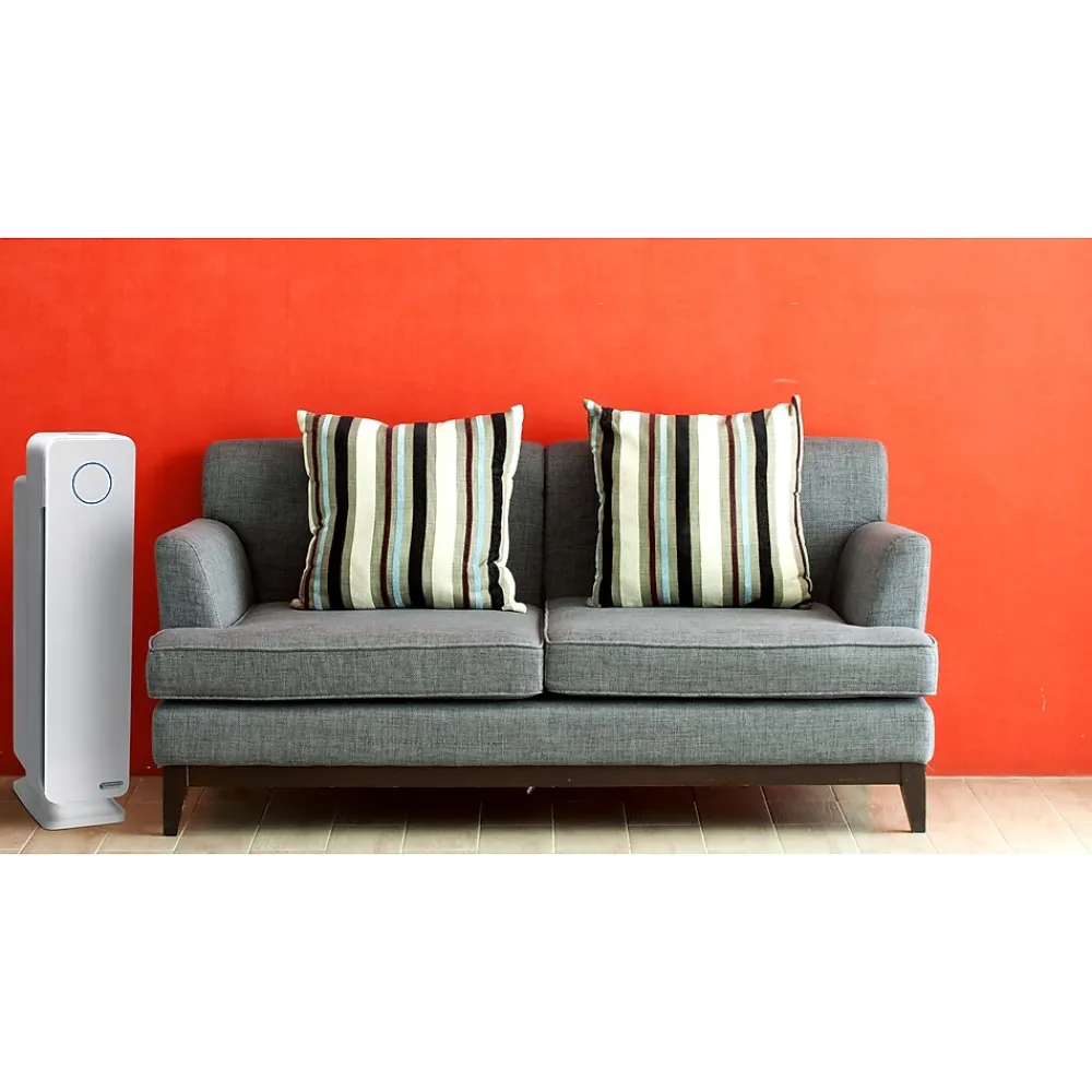 GermGuardian True HEPA Tower Air Purifier, 5-Speed, White (AC5350W)