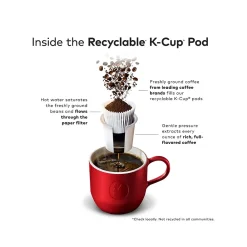 Gevalia Colombia Coffee Keurig K-Cup Pods, Medium Roast, 96/Box (5304CT)