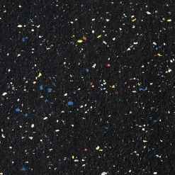 Bulletin*Ghent 4' H x 8' W Recycled Bulletin Board with Aluminum Frame, Confetti (ATR48-CF)