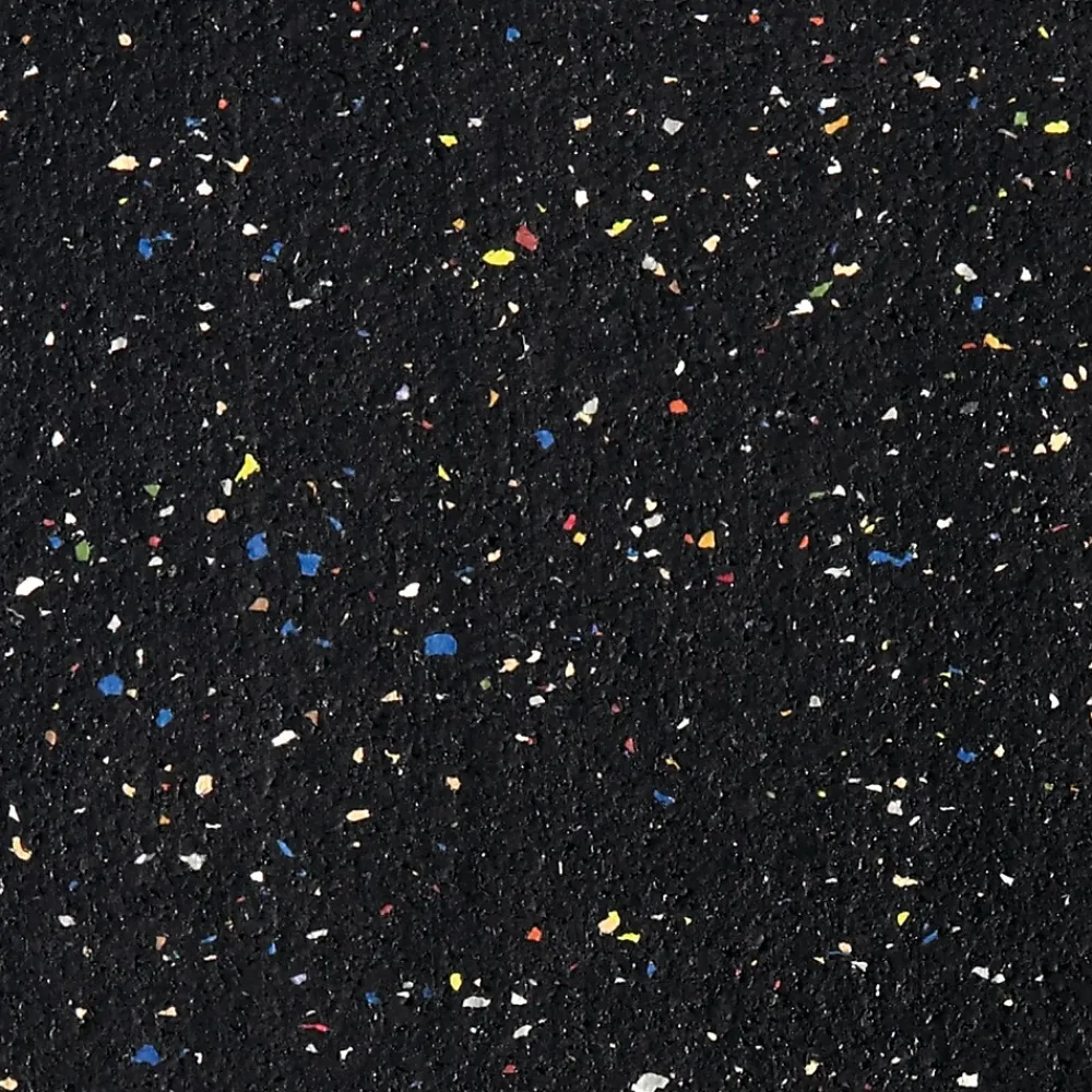 Bulletin*Ghent 3' H x 4' W Recycled Bulletin Board with Aluminum Frame, Confetti (ATR34-CF)