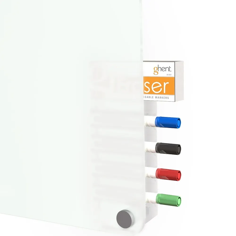 Dry Erase*Ghent Harmony OR Schedule Glass Dry-Erase Whiteboard, 4'H x 6'W (GRPHMYSN13S-46)
