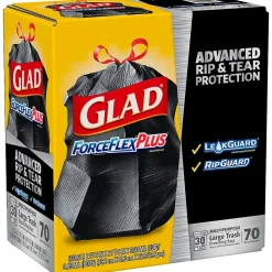 ForceFlexPlus 30 Gallon Trash Bag, 5.31