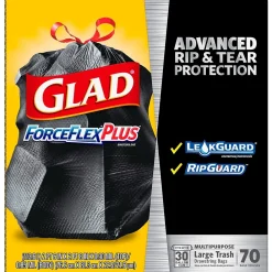 ForceFlexPlus 30 Gallon Trash Bag, 5.31