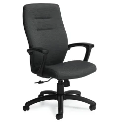 Office Chairs*Global Synopsis Urban Fabric High Back Tilter Chair, Green Grass