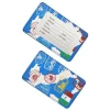 Travergo Map of Italy Luggage Tag, Blue (TR1276)<Go Green Power Hot