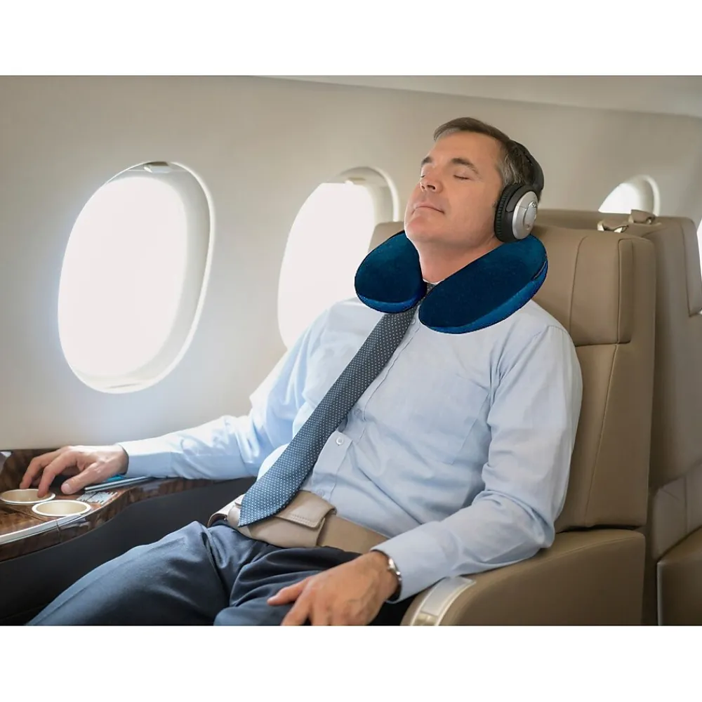 Travergo Polyester Travel Pillow, Pink (TR1020PK)<Go Green Power Best