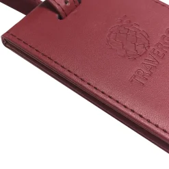 Travergo Luggage Tag, Red (TR1260RD)<GoGreen Power Online