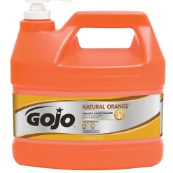 Natural Orange Liquid Hand Soap, Orange Citrus Scent, 128 oz. (0945-04)<GOJO Outlet