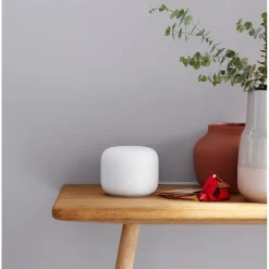 Hot Google Nest 2nd Gen AC Dual Band WiFi Router and Extender, Snow (GA00822-US)