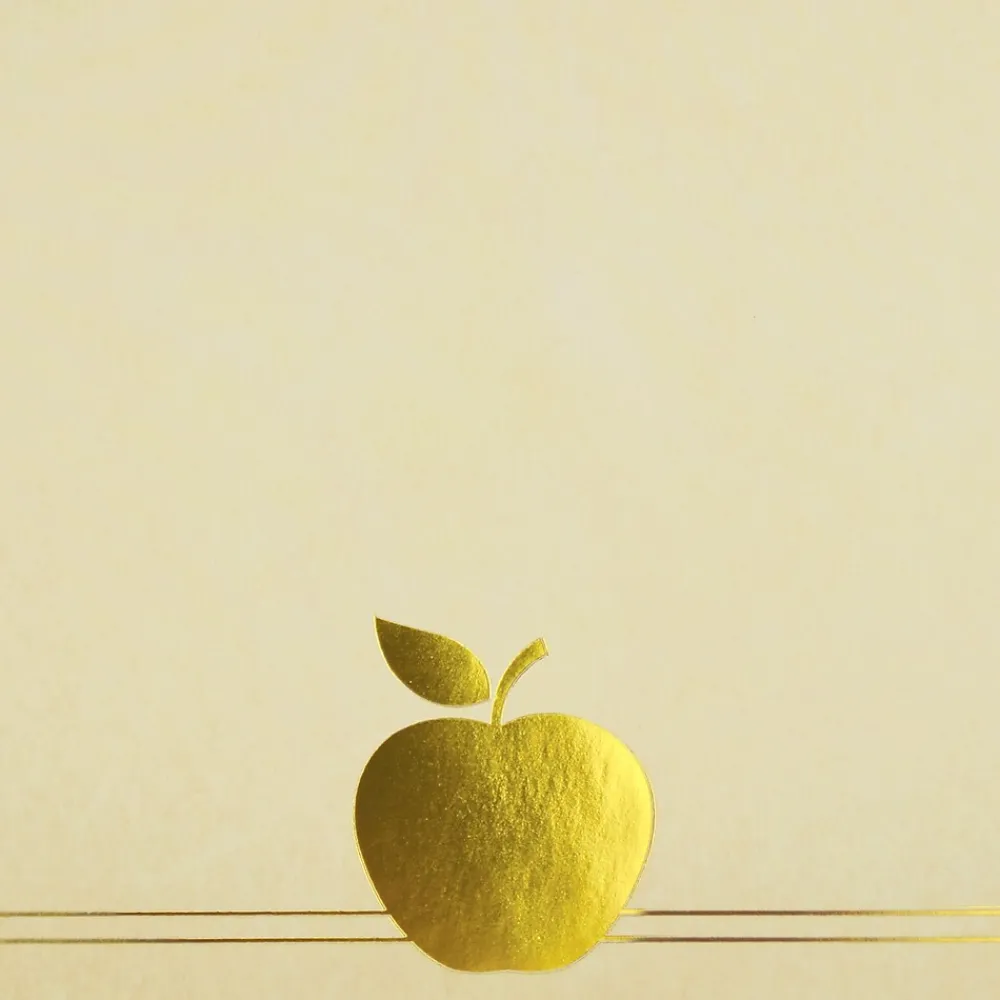 Awards & Certificates*Great Papers Bright Apple Certificates, 8.5" x 11", Yellow/Gold, 15/Pack (2020003)