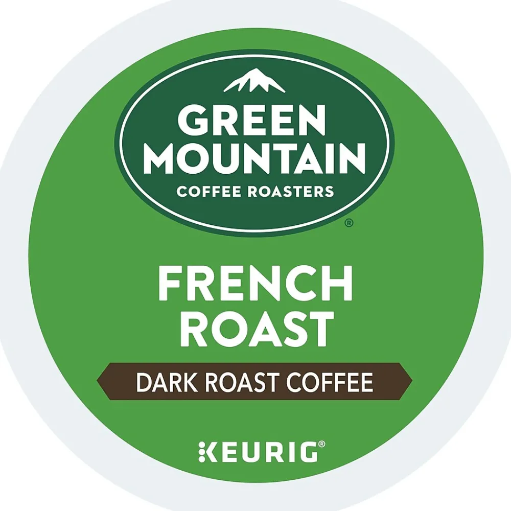 Green Mountain French Roast Coffee Keurig® K-Cup® Pods, Dark Roast, 24/Box (6694)
