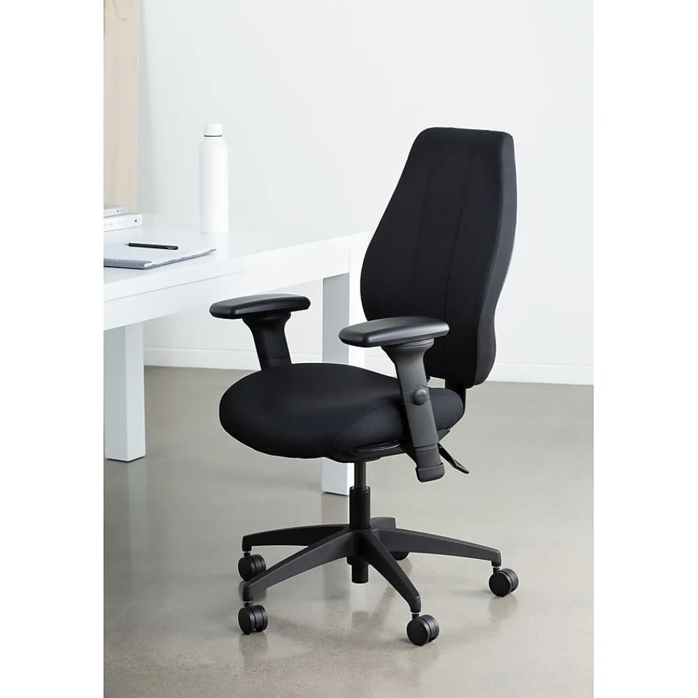 Ergonomic Chairs*Gry Mattr + ergoCentric airCentric3 Task Chair, Small Seat, Black (AIR3STSM)