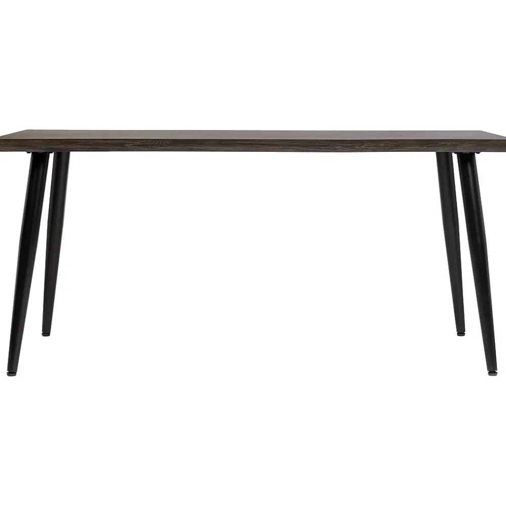 Computer Desks*Gry Mattr Capsule 65"W Live Edge Computer Desk, Black Walnut (GMCC-00843)