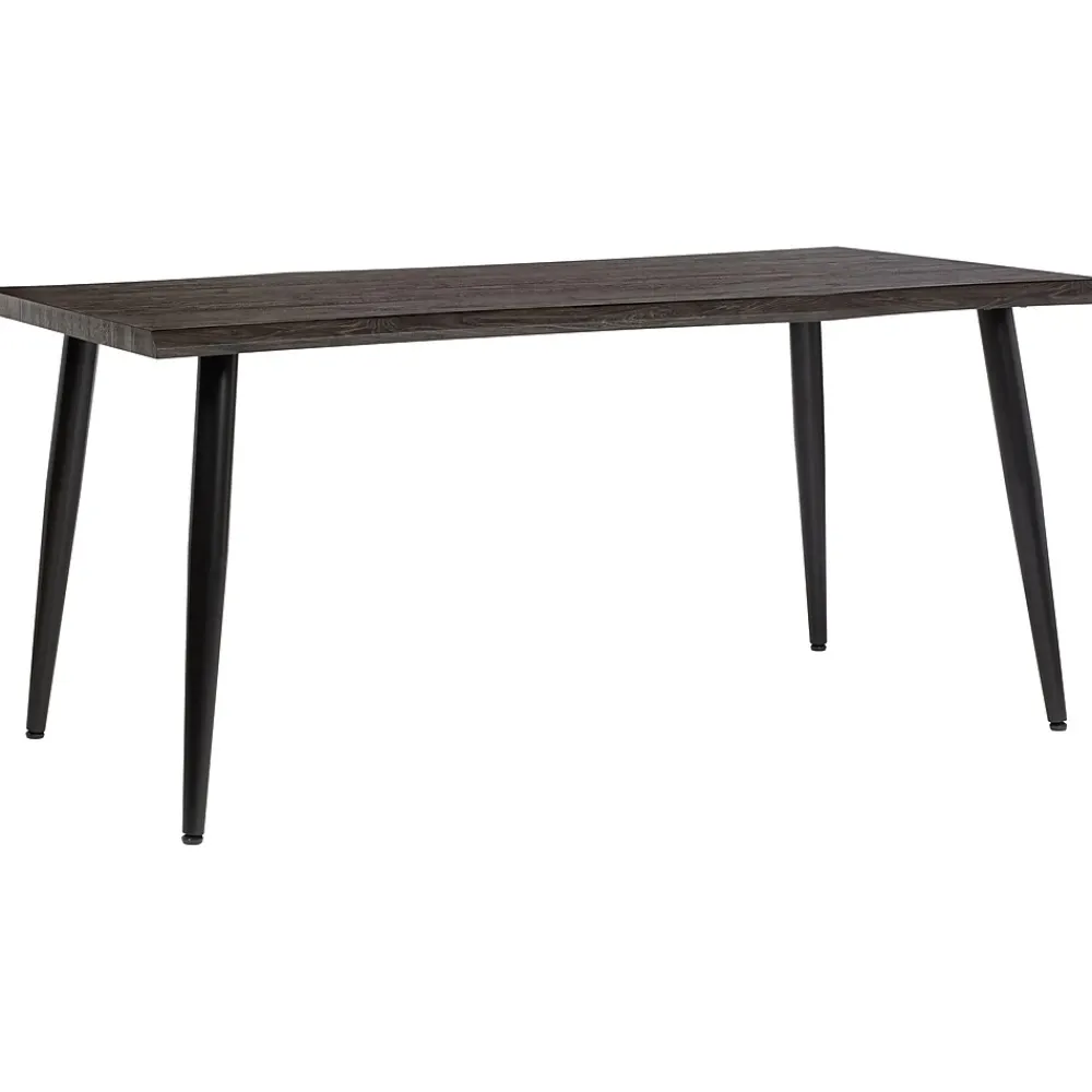 Computer Desks*Gry Mattr Capsule 65"W Live Edge Computer Desk, Black Walnut (GMCC-00843)