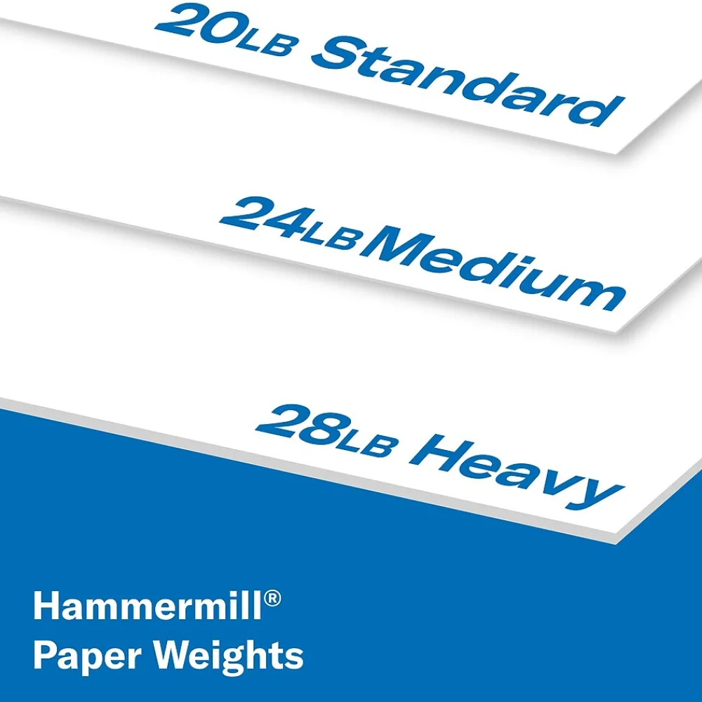 Large Quantity Paper*Hammermill Copy Plus 8.5" x 14" Copy Paper, 20 lbs., 92 Brightness, 5000 Sheets/Carton (105015)