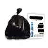Heritage 20-30 Gallon Industrial Trash Bag, 30" x 37", High Density, 10 Mic, Black, 20 Rolls (Z6037MK R02)<Heritage Bag Best