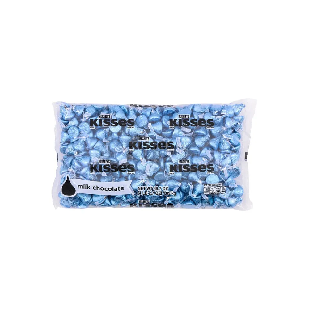 KISSES HERSHEY'S Milk Chocolate Candy Pieces, 66.7 oz. (246-00053)