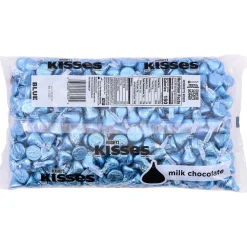 KISSES HERSHEY'S Milk Chocolate Candy Pieces, 66.7 oz. (246-00053)
