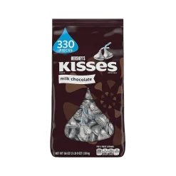 KISSES HERSHEY'S Milk Chocolate Pieces, 56 oz., 330/Bag (HEC12295)