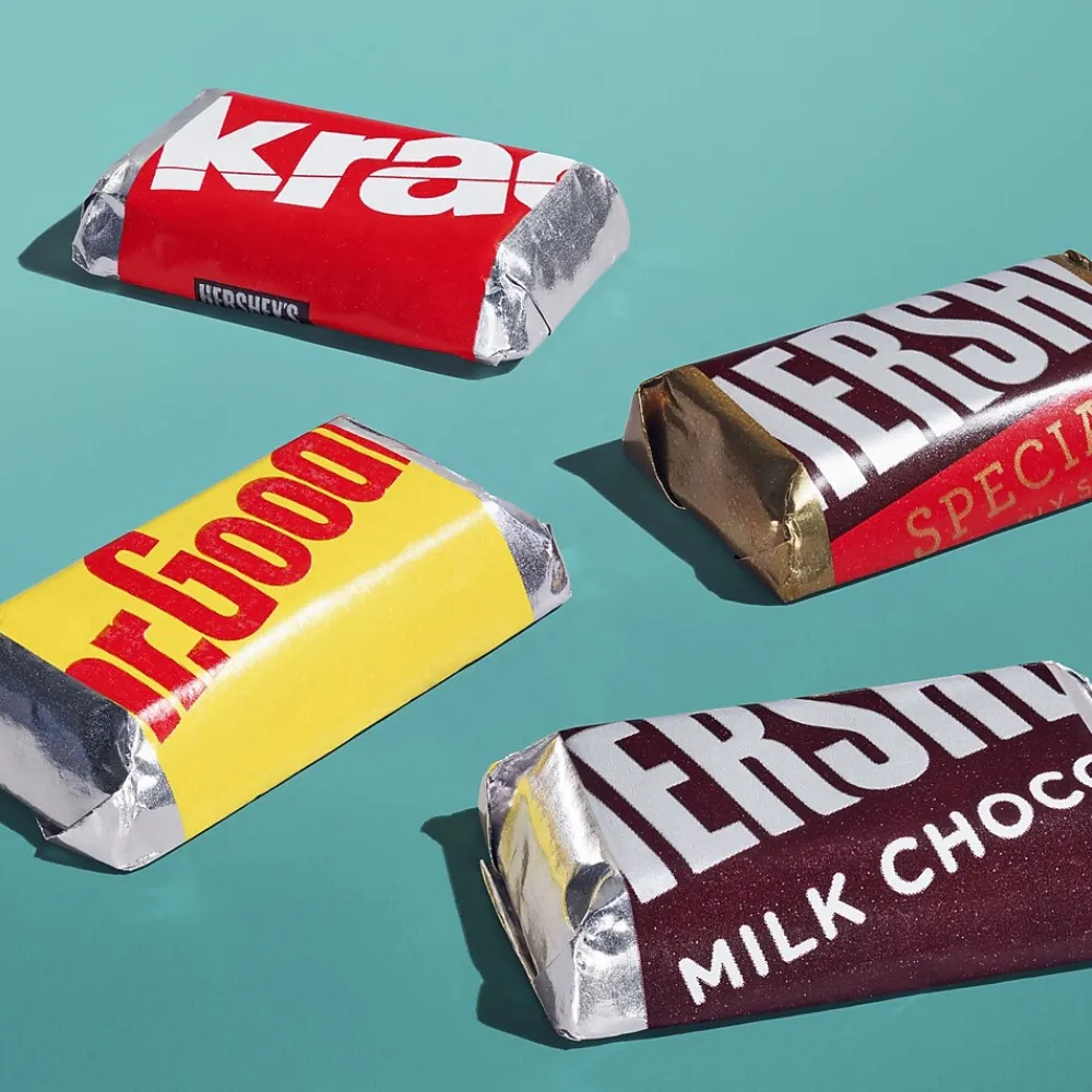 Hershey's Miniatures Variety Milk Chocolate Candy Bar, 56 oz., 180/Bag (HEC21543)