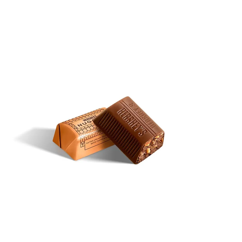 Hershey's Nuggets Milk Chocolate, Toffee and Almonds Candy Bulk Bag, 60 oz (HEC01685)