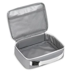 High Sierra Single Compartment Lunch Bag, Aquamarine/Ash Grey/White (74715-0784)