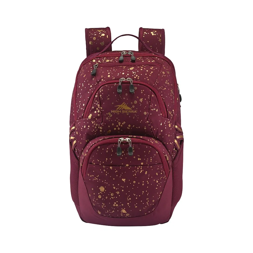 Swoop SG Backpack, Artwork, Copper Splatter/Maroon (130360-9666)<High Sierra Sale