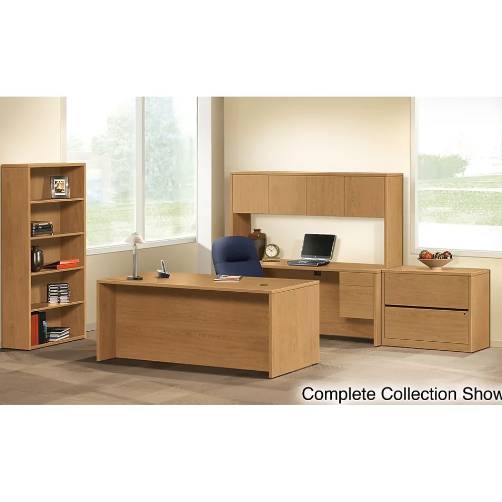 Bookcases*HON ® 10500 Series 5-Shelf Bookcase, 71"H x 36"W x 13 1/8"D, Harvest (105535CC)