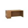 Computer Desks*HON 10500 Series 72"W Left Pedestal Desk, Harvest (H105896LCC)