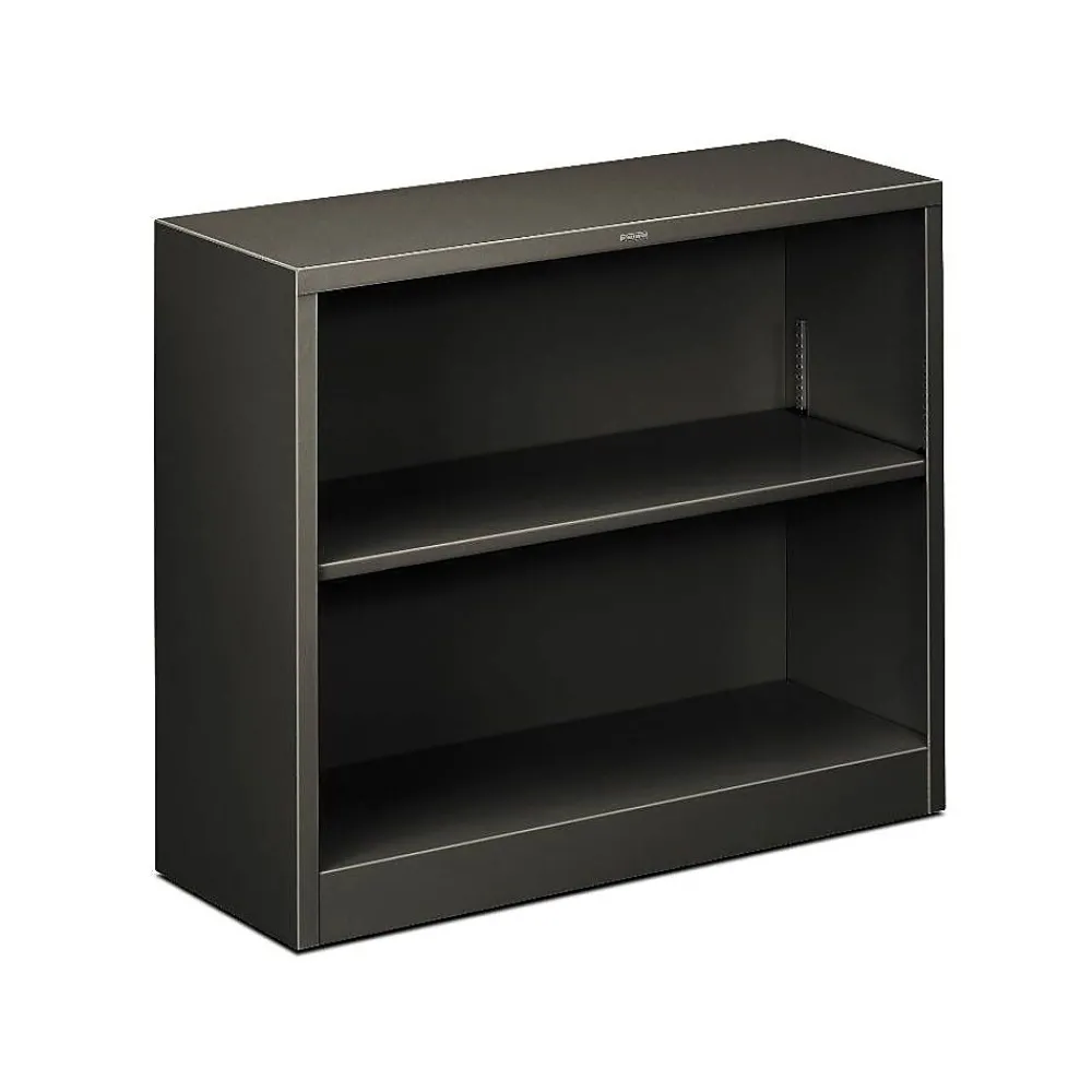 Bookcases*HON Brigade 29"H 2-Shelf Bookcase, Charcoal (S30ABCS)