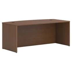 Office Desks*HON Mod 72" Desk Shell, Sepia Walnut (HLPLDS7236B.LSE1)