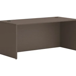Office Desks*HON Mod 72" Desk Shell, Slate Teak (HLPLDS7236.LSL1)