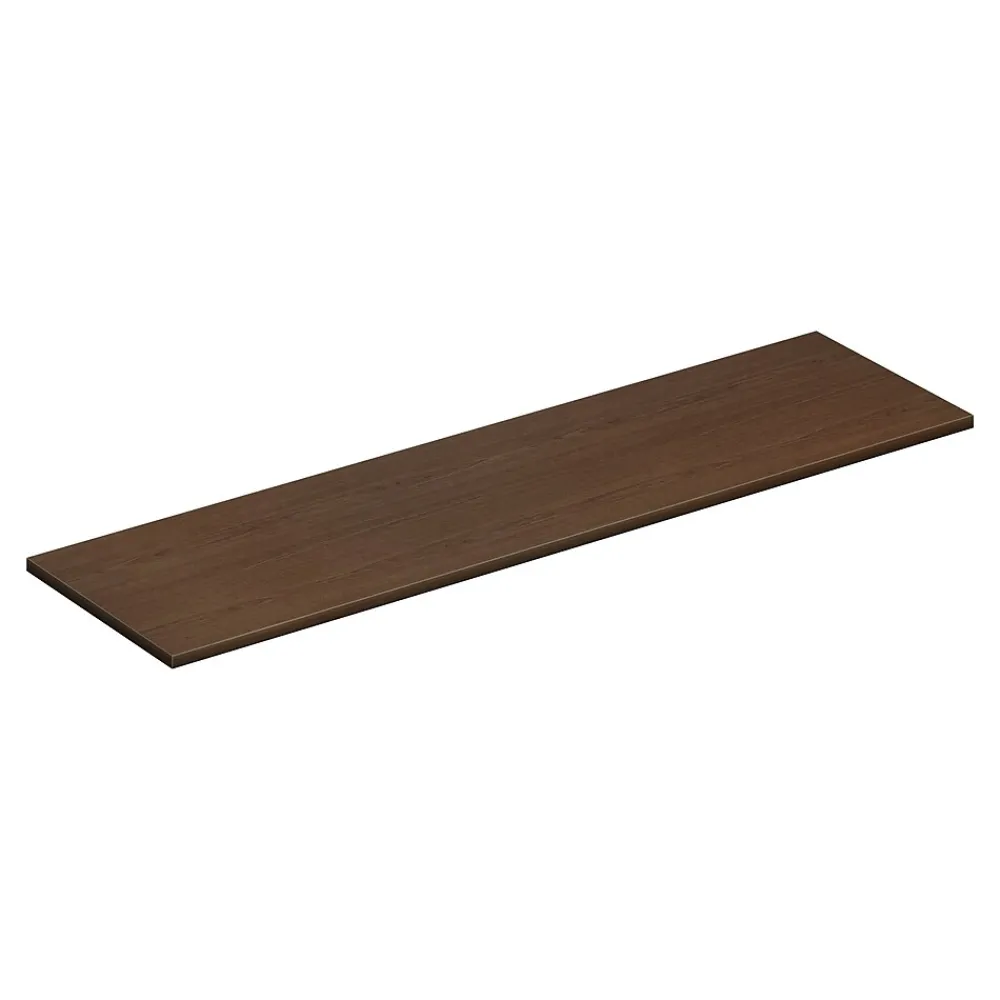Storage Cabinets*HON Mod 72" Low Credenza Cabinet Top, Sepia Walnut (HLPLCL7220TOP.LSE1)
