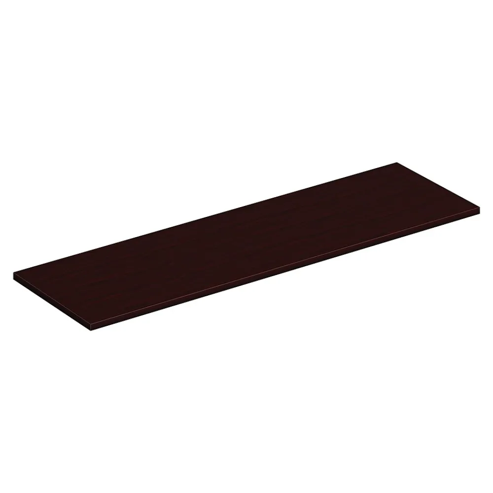 Storage Cabinets*HON Mod 66" Low Credenza Cabinet Top, Traditional Mahogany (HLPLCL6620TOP.LTM1)