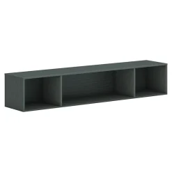 Storage Cabinets*HON Mod 13.5" Wall Cabinet with 1 Shelf, Slate Teak (HLPLWMH72.LSL1)