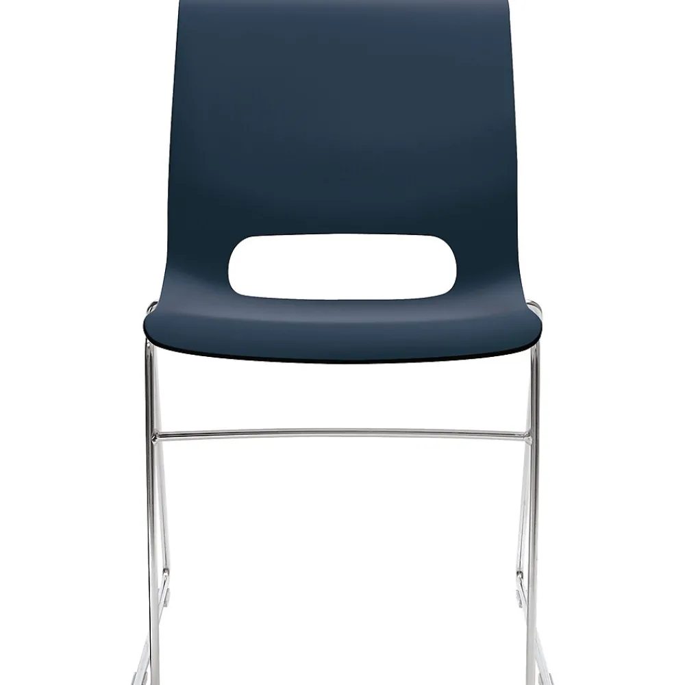 Folding & Stacking*HON Motivate High-Density Stacking Chair, Regatta, 4/Carton (MS101RE)