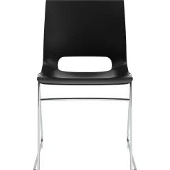 Folding & Stacking*HON Motivate High-Density Stacking Chair, Onyx Shell, 4 per Carton