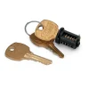 File Cabinets*HON Removable Lock Core Kit For Metal Casegoods, Black