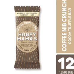 Honey Mama's Coffee Nib Crunch, 1.25 Oz., 12/Box (358-00001)