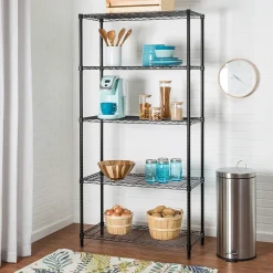 Shelving*Honey-Can-Do 5-Shelf Metal Unit, 36