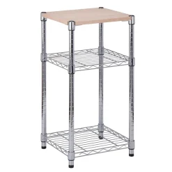 Shelving*Honey-Can-Do 3-Tier Shelving Tower with MDF Top (SHF-09365)