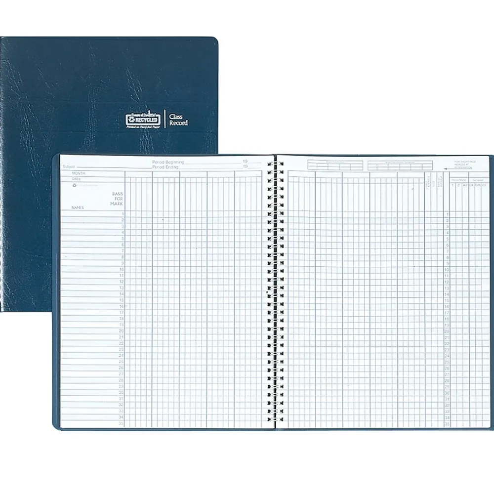 Grade Books*House of Doolittle Class Record Book, 8.5" x 11", Pack of 2 (HOD51407-2)