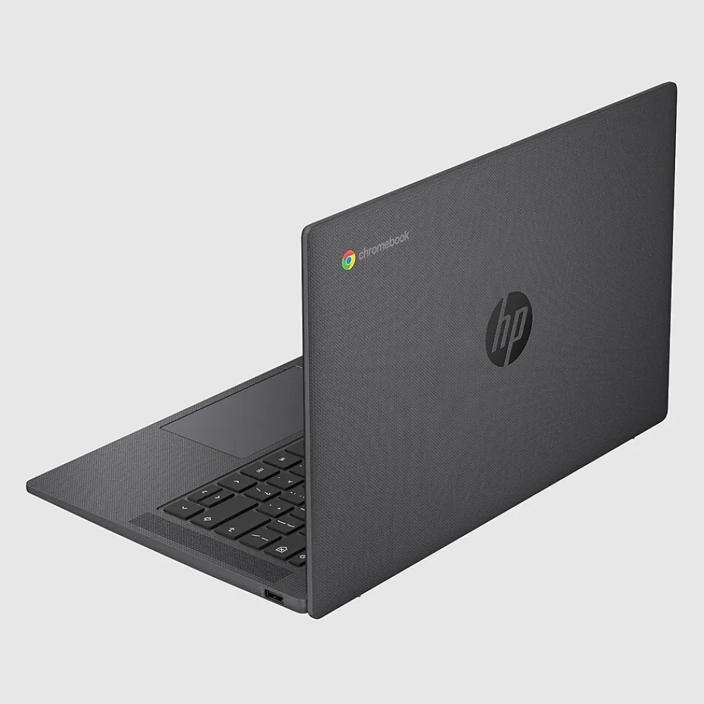 Online HP 14" Chromebook, Intel Processor N100, 4GB RAM, 64GB SSD, + 8.5 Hours Battery, Google Chrome