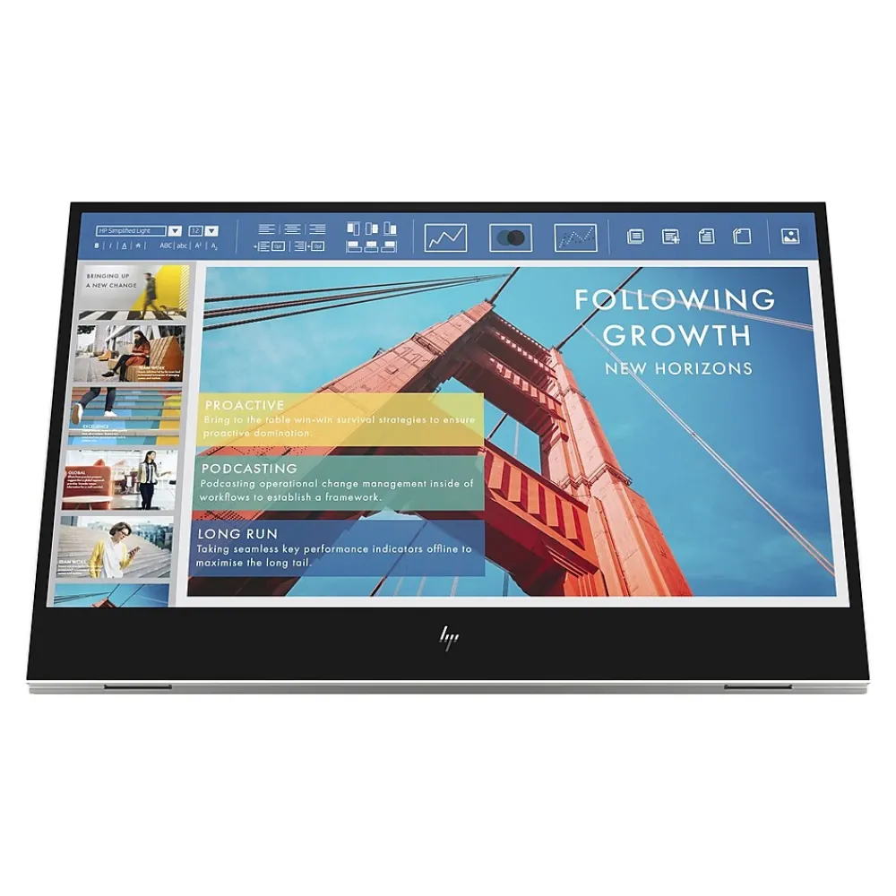 Outlet HP E14 G4 1B065AA#AC3 14" Portable LED Monitor, Silver