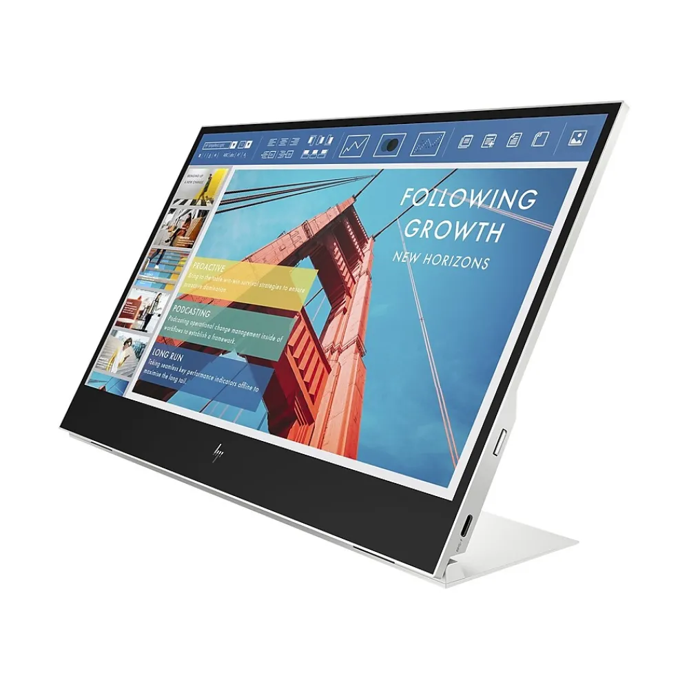 Outlet HP E14 G4 1B065AA#AC3 14" Portable LED Monitor, Silver