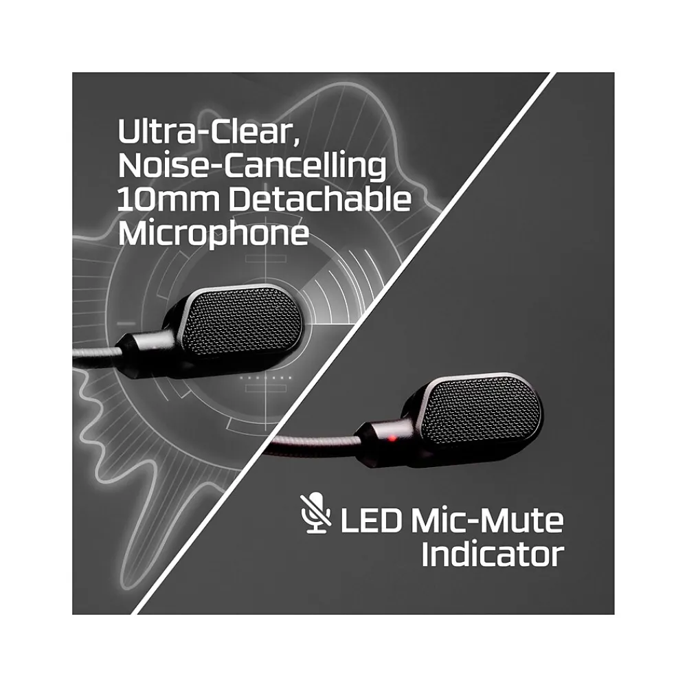 Clearance HP HyperX Cloud III Wireless Stereo Gaming Headset, USB Type-C, Black/Red (77Z46AA)