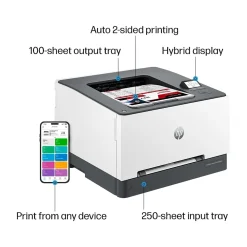 HP LaserJet Pro 3201dw Wireless Color Laser Printer, Best for Office (499Q9F)